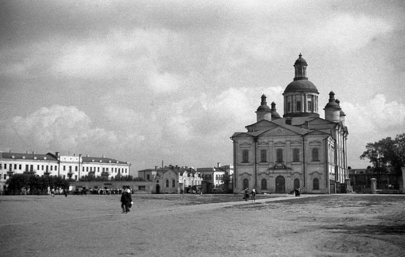 История Тамбова. Октябрьская площадь в Тамбове