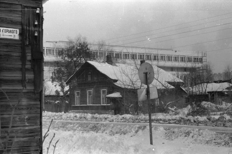 История Тамбова. Пересечение улиц Максима Горького и Карла Маркса в Тамбове