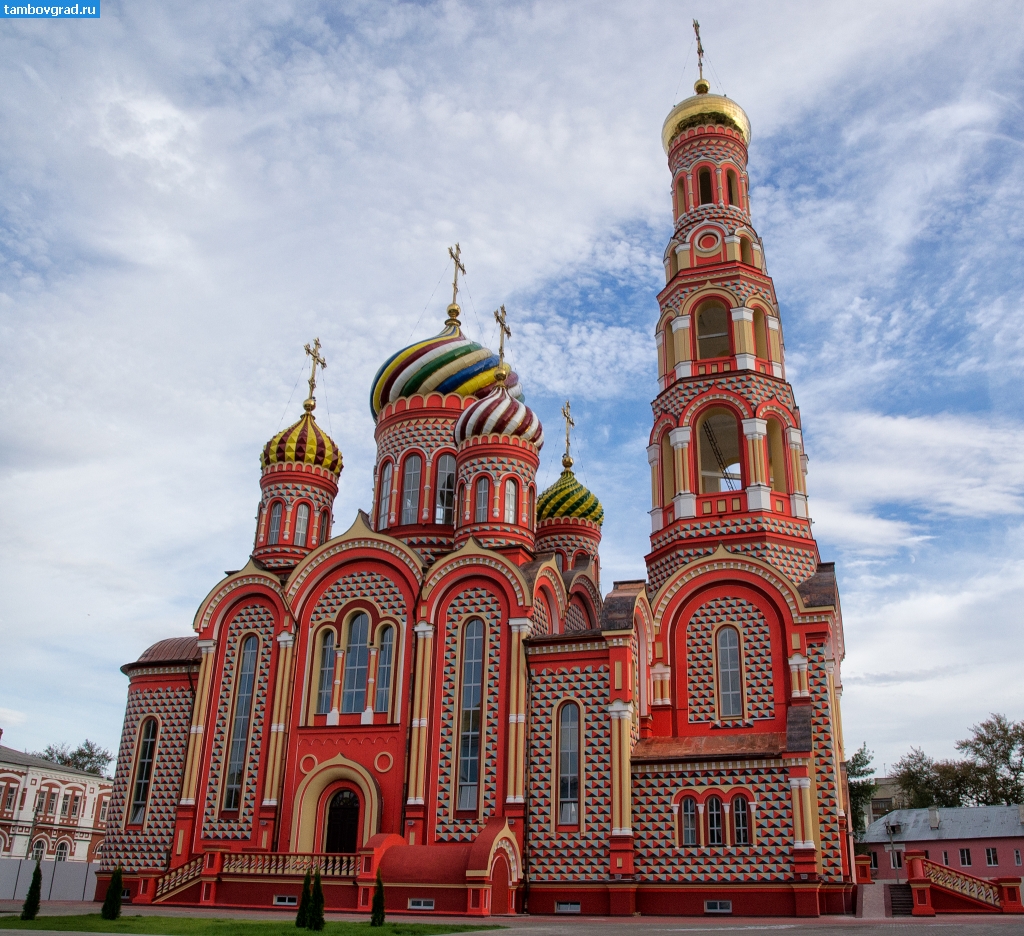 Современный Тамбов. Вознесенский собор в Тамбове