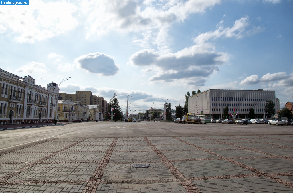 Площадь ленина тамбов фото