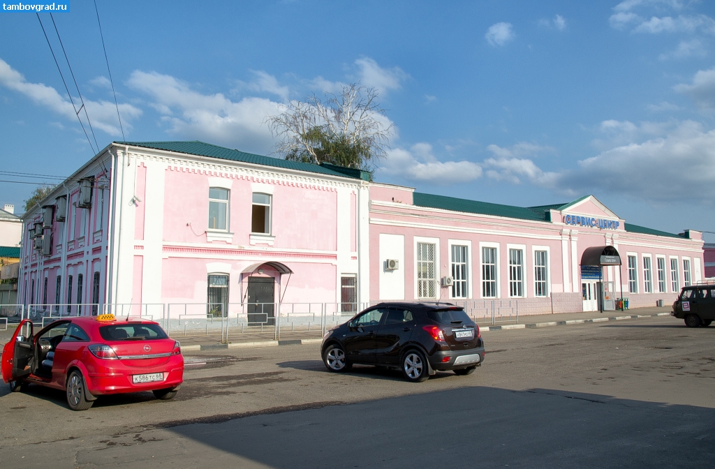 Современный Тамбов. Пригородный вокзал в Тамбове