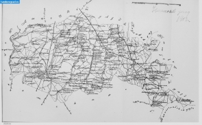 Карты Тамбовской губернии. Карта Усманского уезда 1913 года