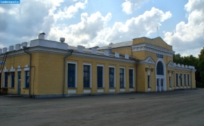Моршанск. Железнодорожный вокзал города Моршанска