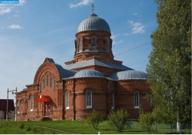 Симбирская губерния. Троицкая церковь в Тургенево