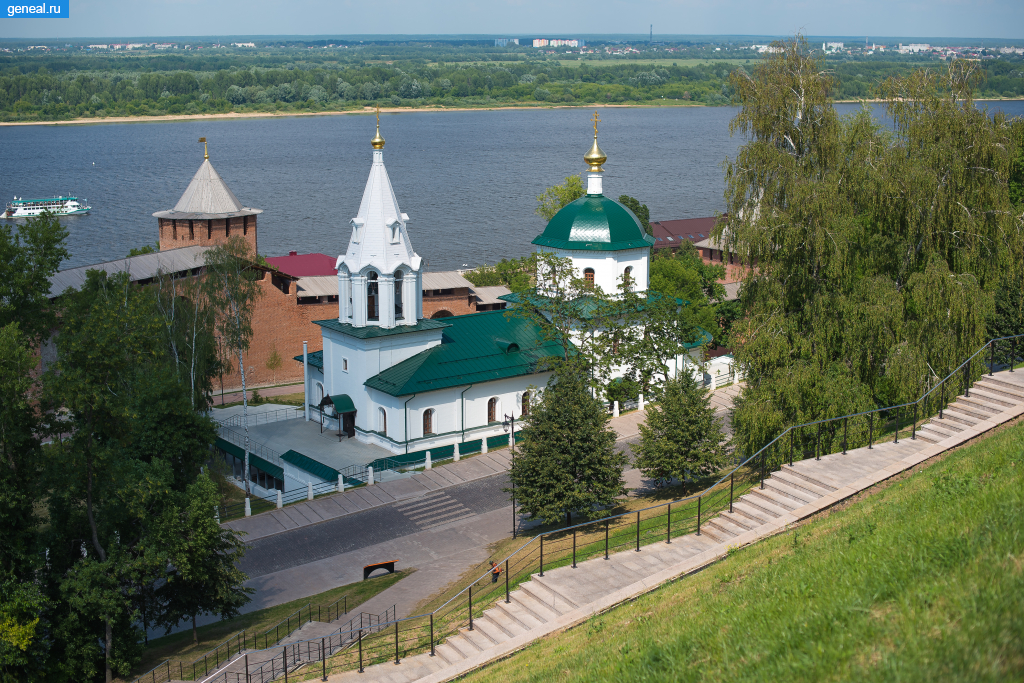 Нижегородская губерния. Симеоновская церковь в Нижегородском кремле