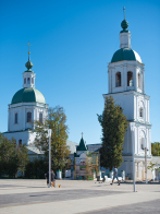 Московская губерния. Троицкая церковь в Зарайске