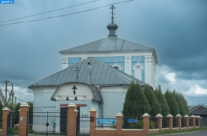 Калужская губерния. Покровская церковь в Перемышле