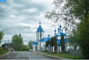 Калужская губерния. Рождественская церковь в Перемышле