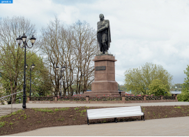 Смоленская губерния. Памятник Кутузову в Смоленске