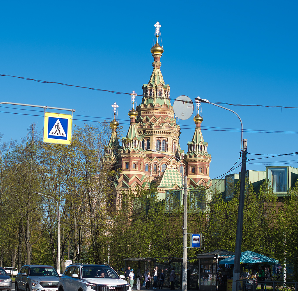 Санкт-Петербургская губерния. Петропавловский собор в Петергофе