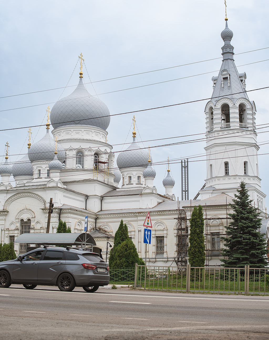 Воронежская губерния. Христорождественская церковь в городе Анна