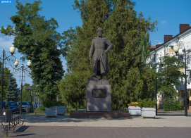 Область Войска Донского. Памятник Алексею Семёновичу Шеину в Азове