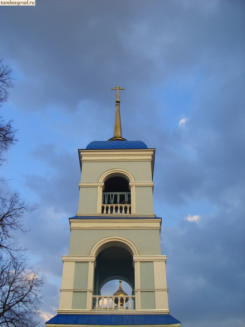 Тамбовский район. Колокольня церкви